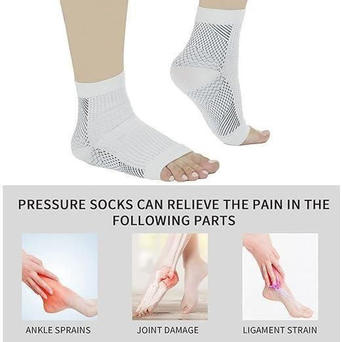 ComfortEase Neuropathy Socks for Women and Men - Relief for Swollen Feet and Ankles