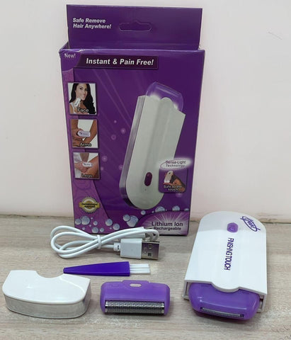 SmoothTrim Painless Facial & Body Hair Trimmer - Safe and Effective Hair Removal for Men and Women