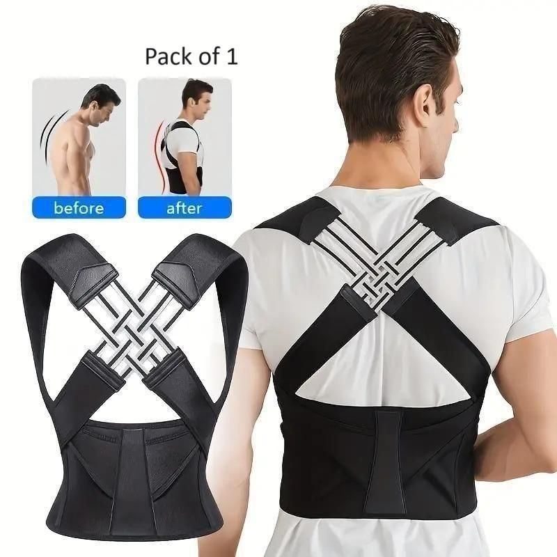 PosturePerfect: Adjustable Back Posture Corrector & Pain Relief Belt