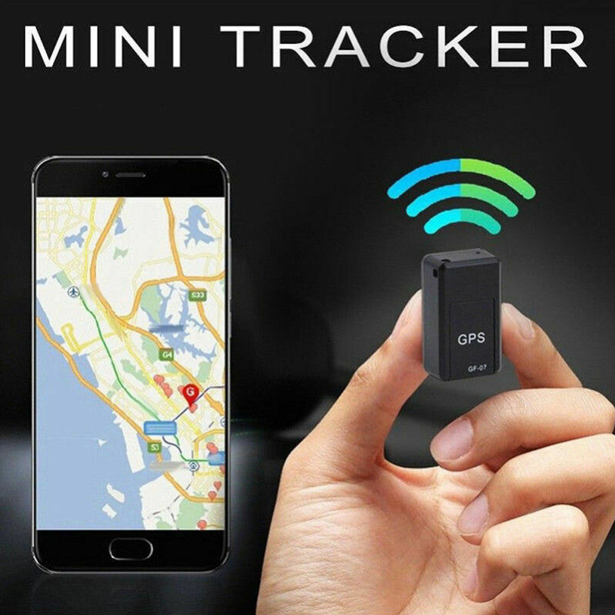 TrackPro Car GPS Tracker with Voice Recording – Real-Time GPS Tracking & Sound Monitoring