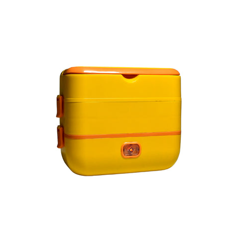 2944 2layer Electric Lunch Box For Office Portable Lunch Warmer With Removable 4 Stainless Steel Container.  KazKart