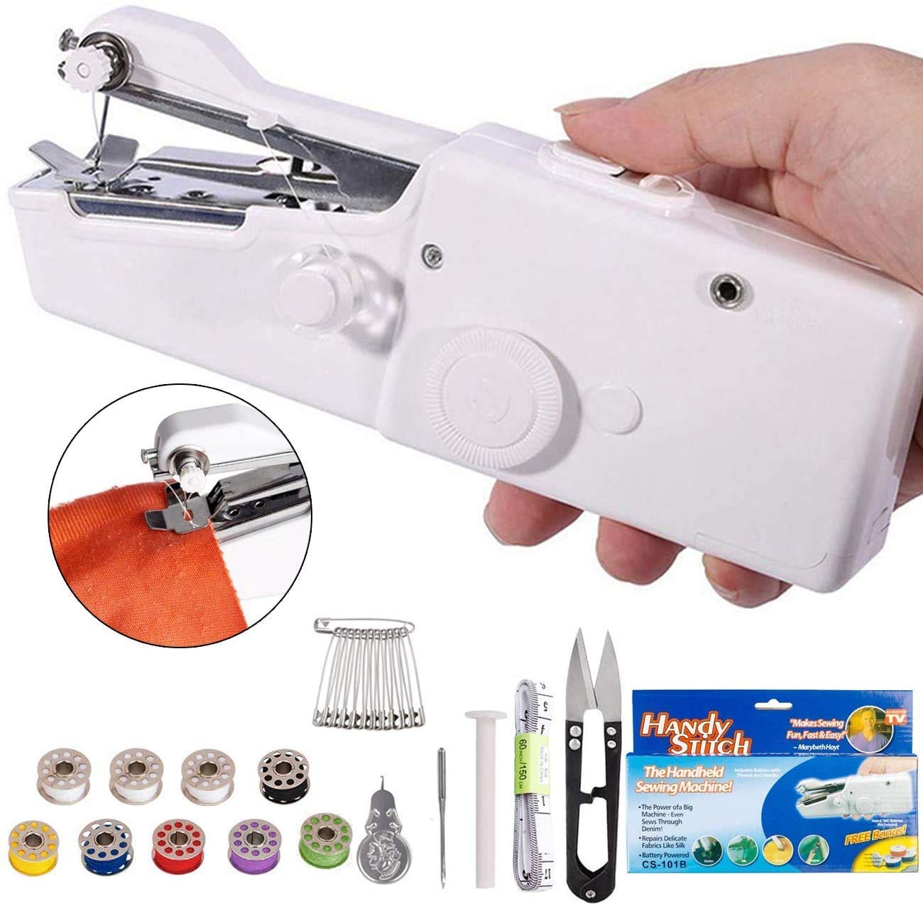 Handheld Mini Electric Sewing Machine – Quick & Easy Sewing